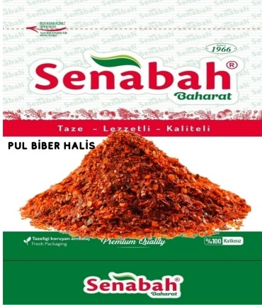 Pul Biber Halis 100 gr(Orta Acı)