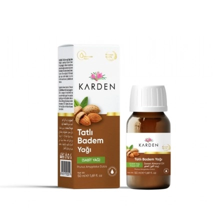 Karden Tatlı Badem Yağı 50 ml