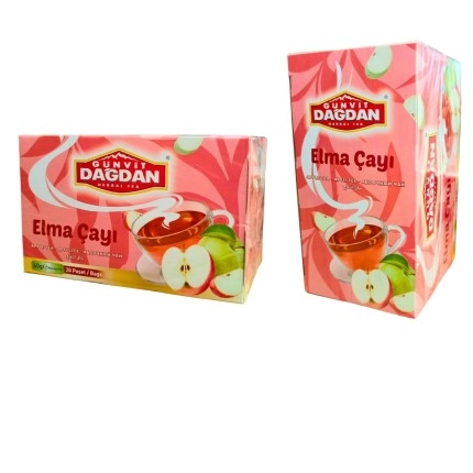 DAĞDAN ELMA ÇAYI 20'Lİ SÜZEN POŞET