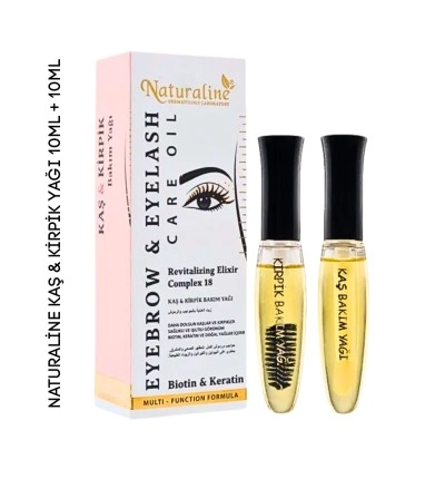 NATURALİNE KAŞ&KİRPİK YAĞI 10ML+10ML