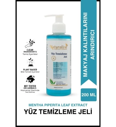 NATURALİNE YÜZ TEMİZLEME JELİ 200ML