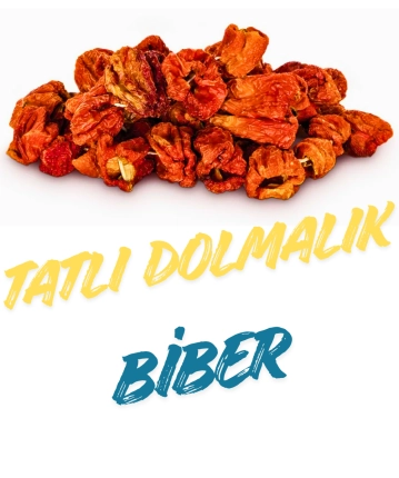 1 BAĞ (45-50 ARASI) TATLI BİBER -DOLMALIK TATLI BİBER-