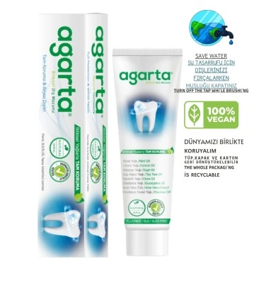 Agarta Doğal Bitki Özlü Florürsüz Diş Macunu 100 Ml